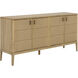 Etienne 71 X 19 inch Rustic Oak Sideboard